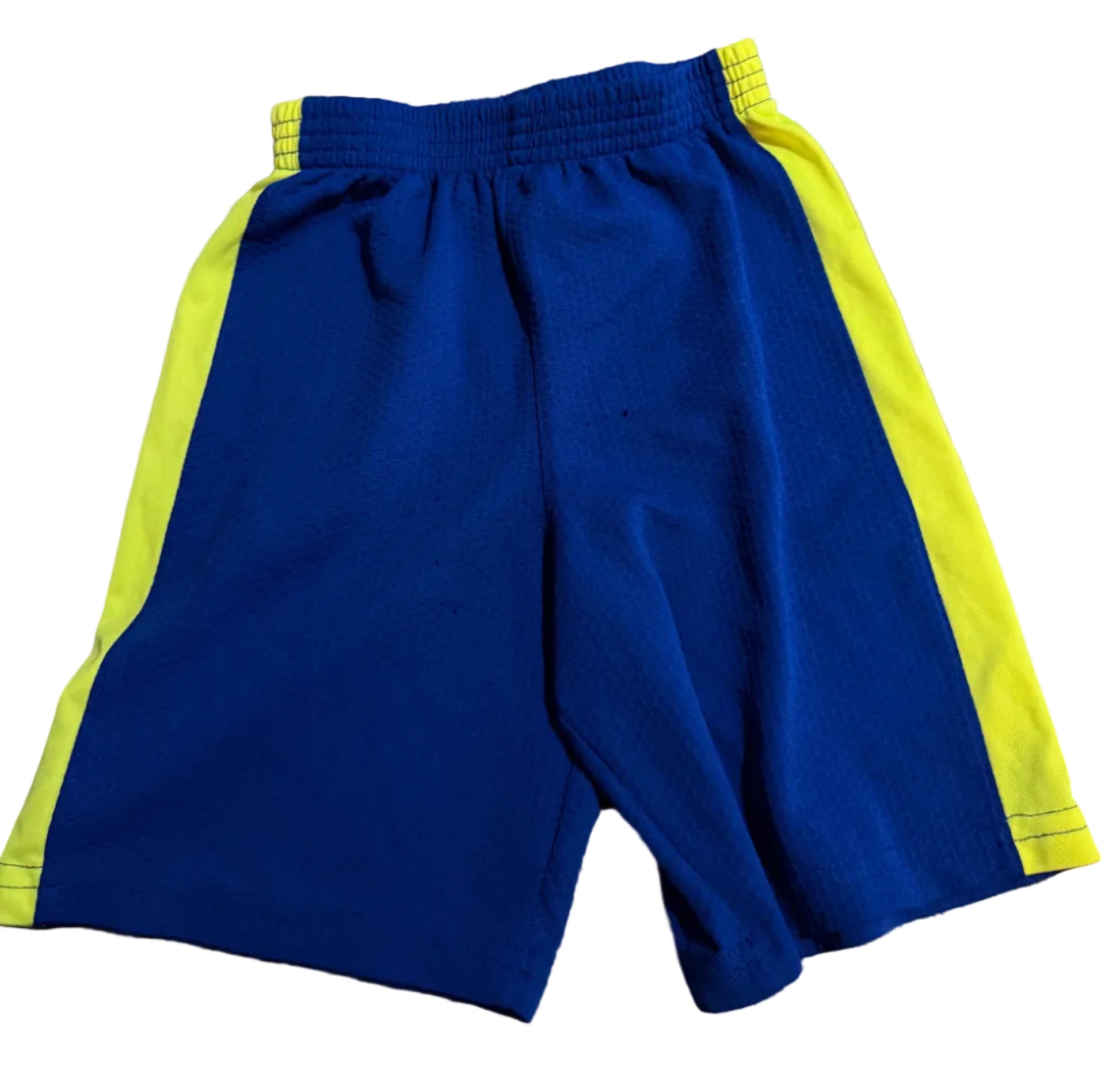 BLUE AND YELLOW SHORTS