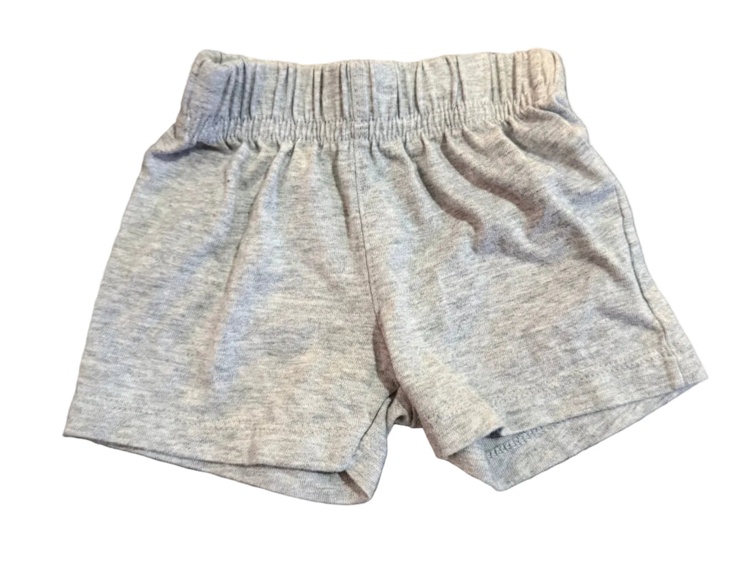 light grey shorts