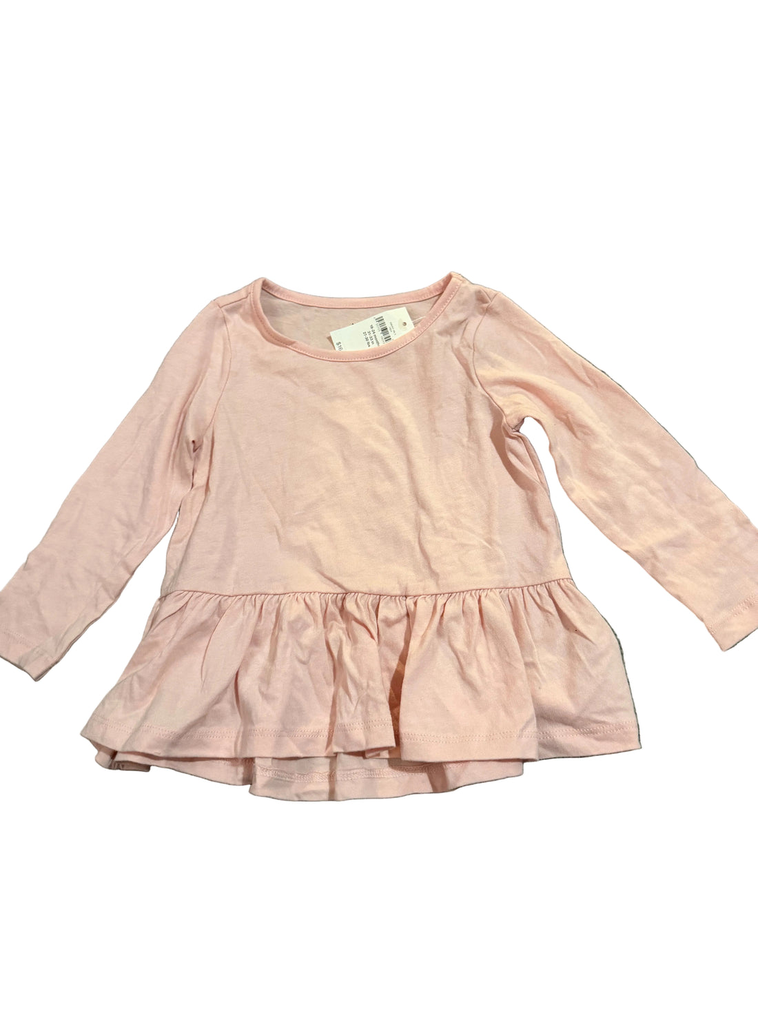 Pink long-sleeve shirt 