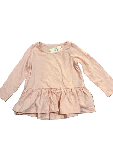 Pink long-sleeve shirt 