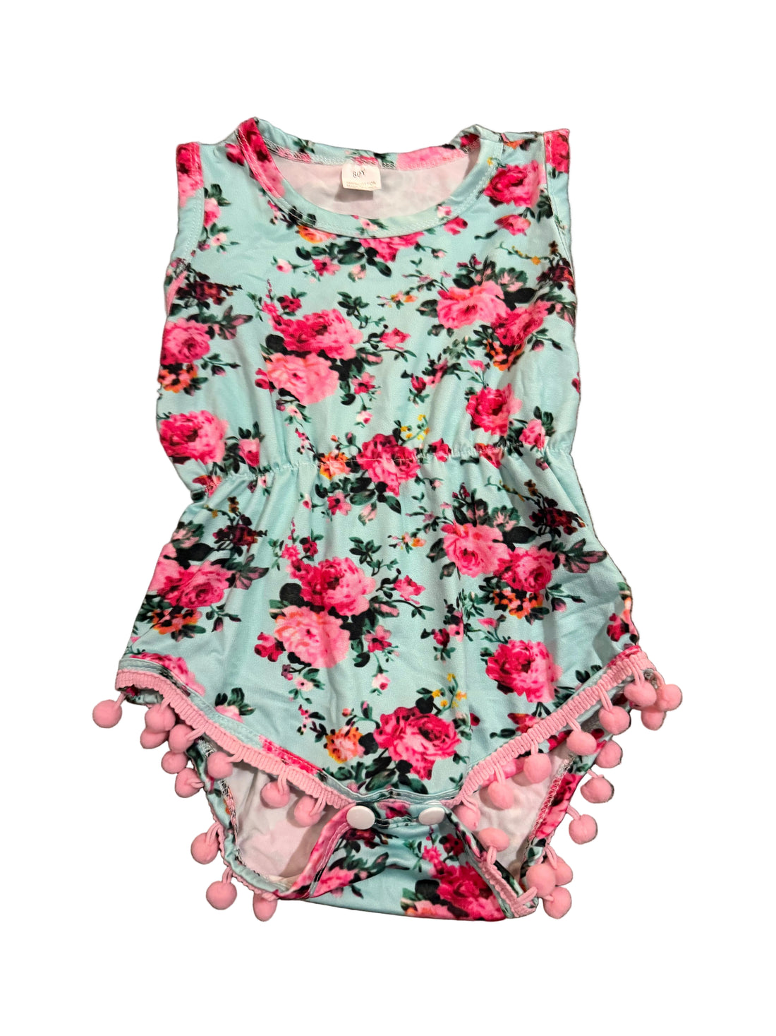 FLORAL ROMPER
