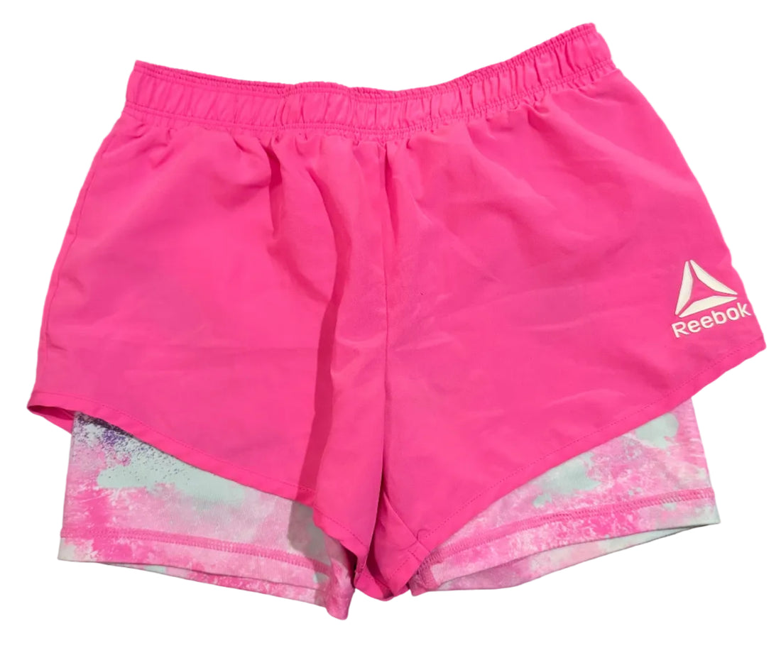 Pink Reebok shorts 