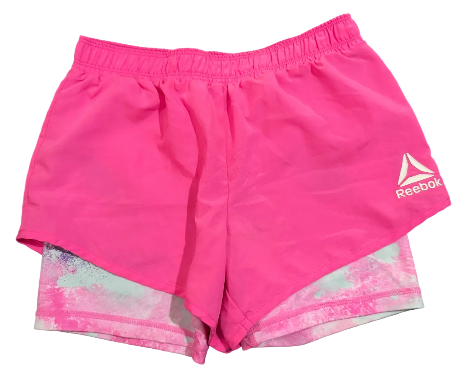 Pink Reebok shorts 